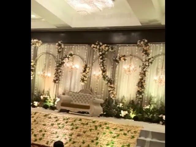 Bridal wedding stage decoration for my brother।#short #short