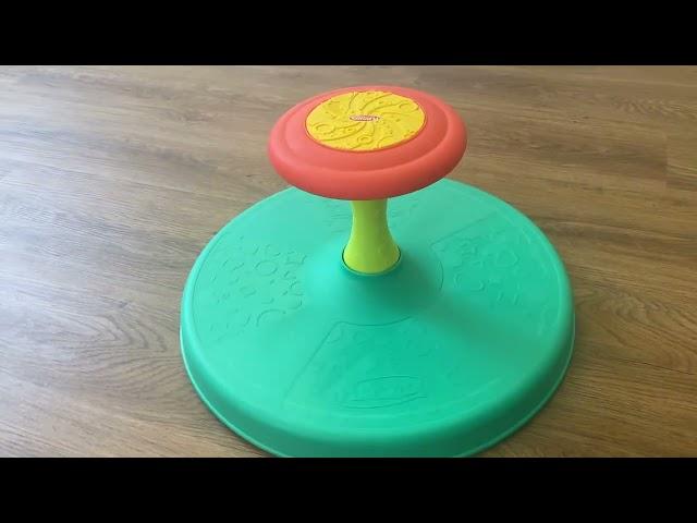 Playskool Sit ‘n Spin Classic Spinning Activity Toy Review, Great Toddler Toy! Fun And Durable Too!