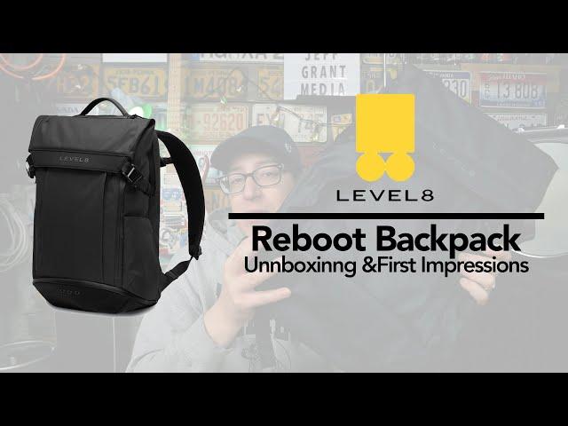 Level8 Reboot Backpack | Unboxing and First Impression