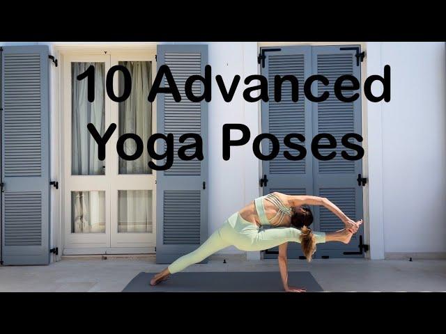 10 Advanced Yoga Poses/ Advanced Yoga Asanas Names on Sanskrit