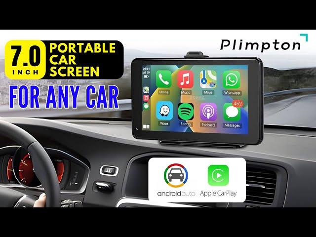 Plimpton 7" Portable Car Screen L1 -  FOR ANY CAR  ⫸ UNBOXING REVIEW