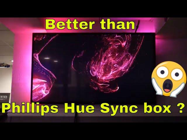 Lytmi Neo Immersion TV LED Backlights with Sync Box Affordable alternative to Phillips Hue