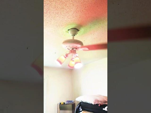 CRAZIEST CEILING FAN COMPILATION! #ceilingfan #subscribe #shorts #crazy