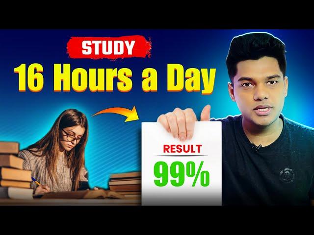 How to study for 16 HOURS a DAY?