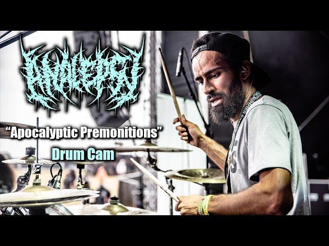 ANALEPSY "APOCALYPTIC PREMONITION" | DRUM CAM (LIVE) #analepsy #metaldrumming #livedrummer