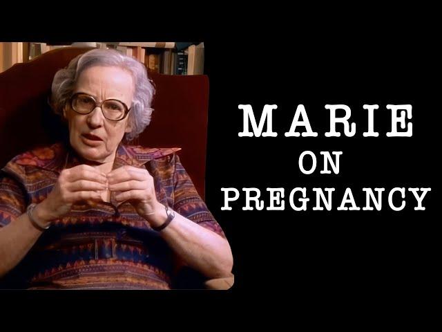 Marie-Louise von Franz on Pregnancy | Jungian Psychology