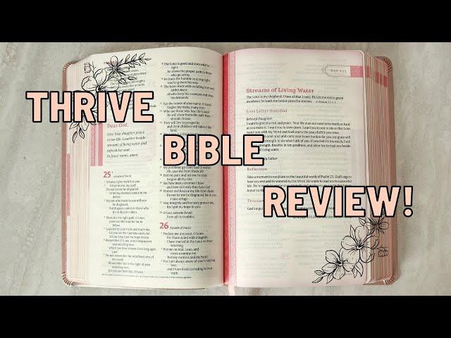 What is a Devotional / How to do a Devotional / Thrive Bible Review!!