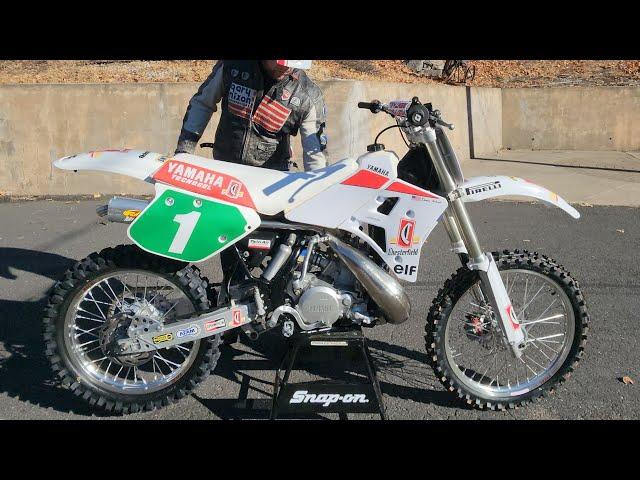 1990 YAMAHA YZ250 CHESTERFIELD Donny Schmit REPLICA