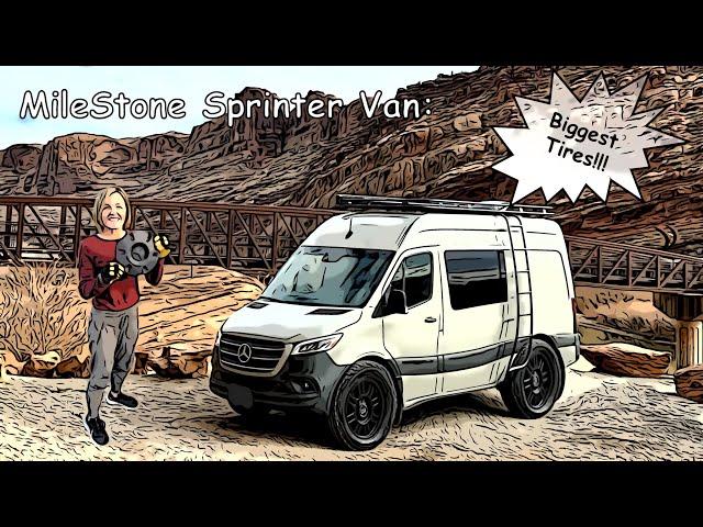 Biggest Tires Possible Sprinter Van - Agile Offroad No-Rub Fenders