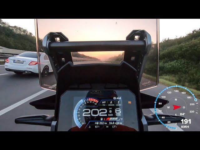 Suzuki V-Strom 1050DE GPS Acceleration