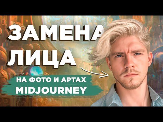 Твое ЛИЦО на артах MIDJOURNEY в нейронке Insightface