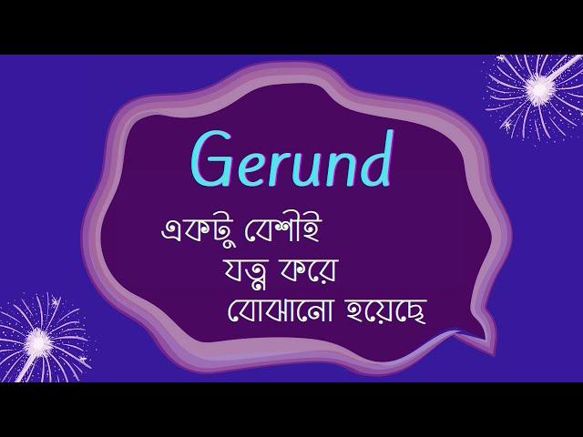 Learning 'Gerund' with a top caring lesson can be a prodigious experience for you.