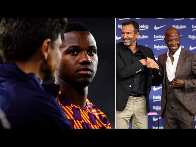 Ansu Fati’s father SLAMS Barcelona in crazy interview…