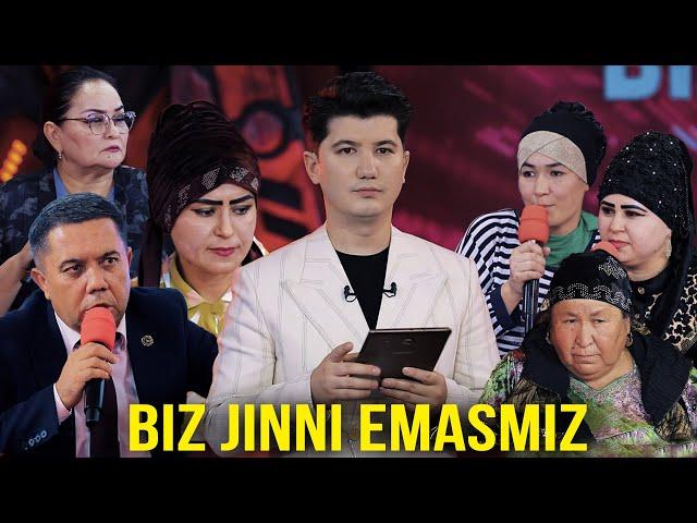 BIZ JINNI EMASMIZ // AMIRXON UMAROV SHOUSI // OCHIQCHASIGA GAPLASHAMIZ