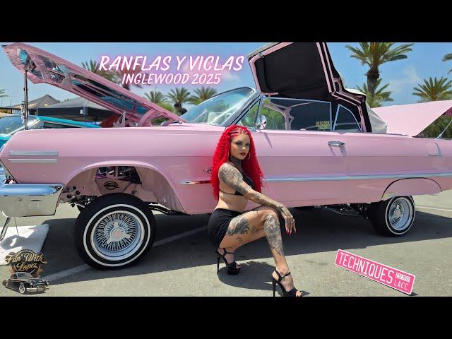 Ranflas y Viclas 2025 At SoFi Stadium – LA Lowriders, Bikes, & Chicano Culture