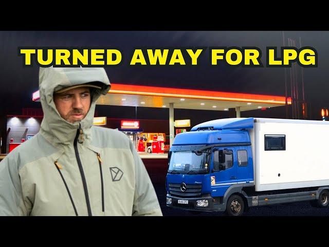 LPG STRUGGLES - Trying To SURVIVE Winter Van Life In Scotland