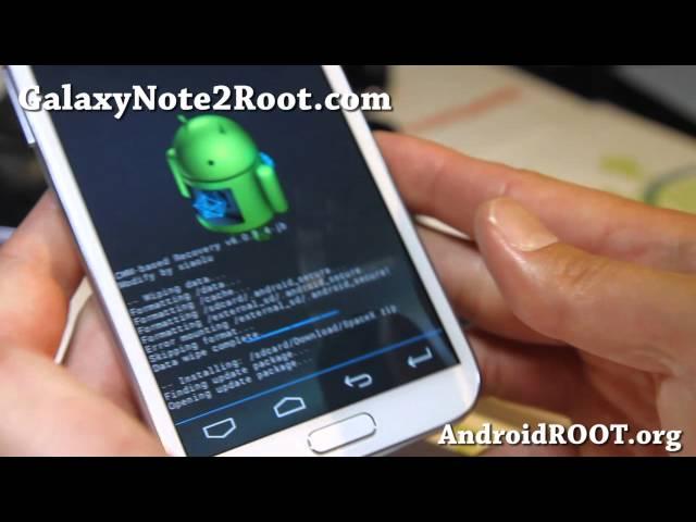 How to Install Custom ROM on Rooted Galaxy Note 2!
