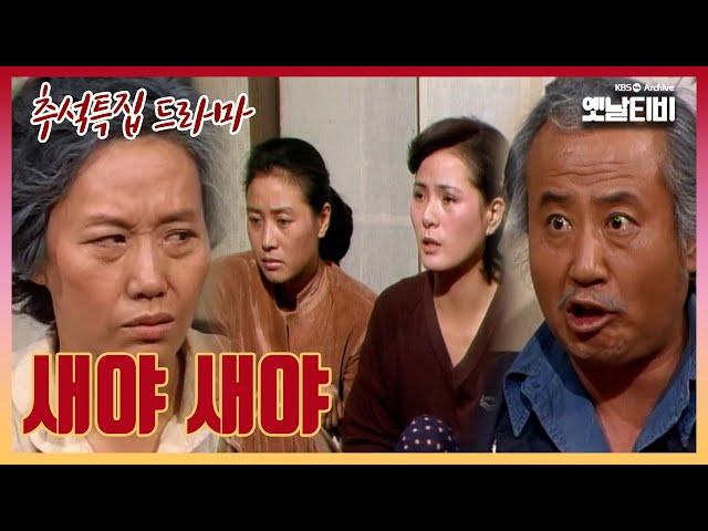 [추석특집] 드라마 '새야 새야' | 19821002 KBS방송