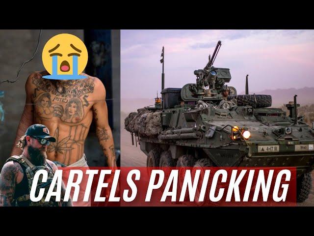 Cartels TERRIFIED as U.S. Military STORMS Mechanized Infantry to the border