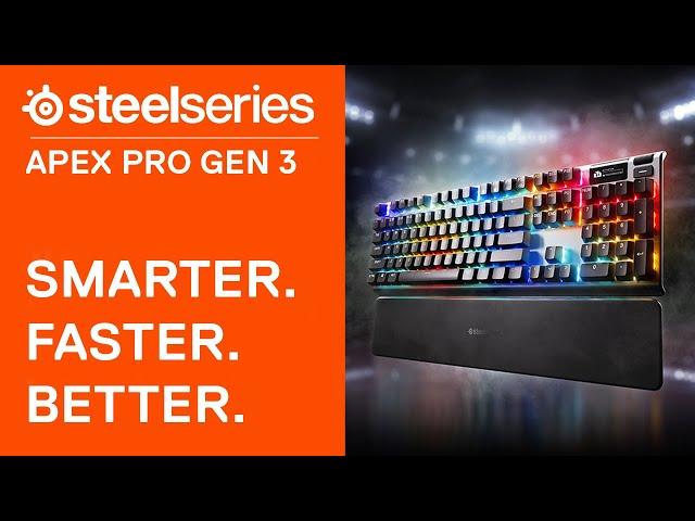 The New SteelSeries Apex Pro Gen 3