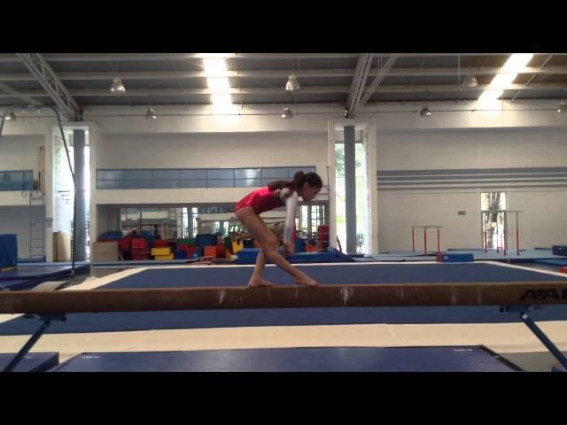 Age Group Programme – Women's Artistic Balance Beam - High Performance Compulsory 1