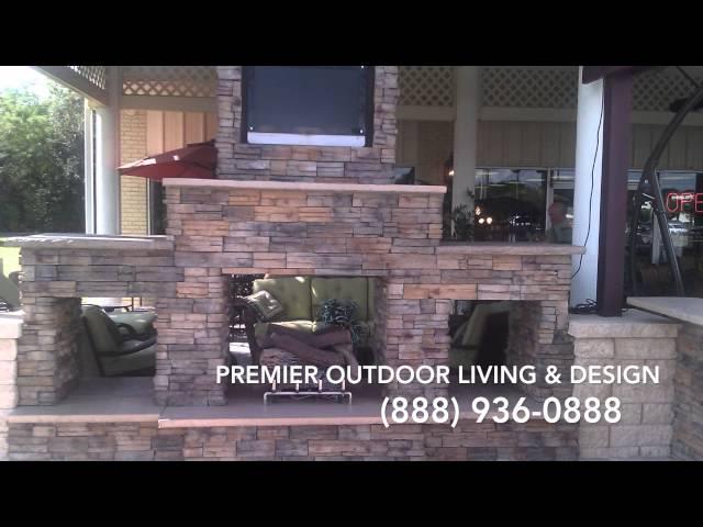 Outdoor Fireplaces - Premier Outdoor Living & Design