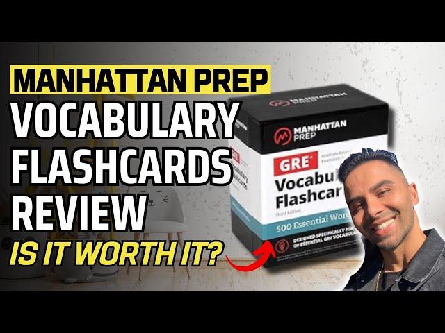 Manhattan Prep GRE Flashcards Review: Master 500 Essential Words!