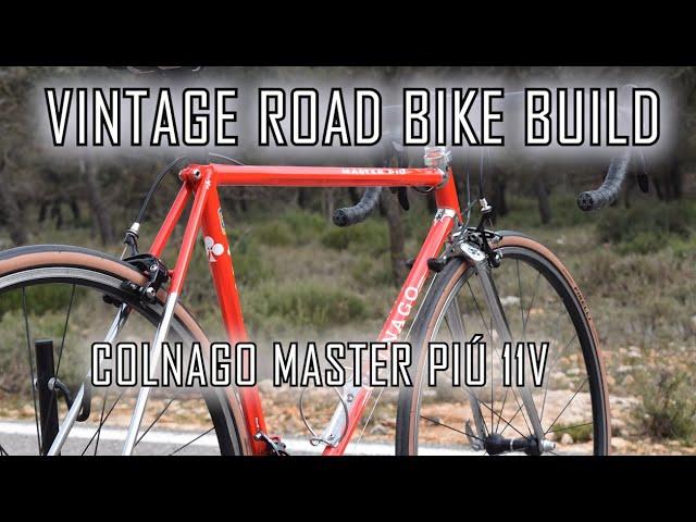 VINTAGE ROAD BIKE BUILD COLNAGO MASTER PIÚ 1990 -11V-