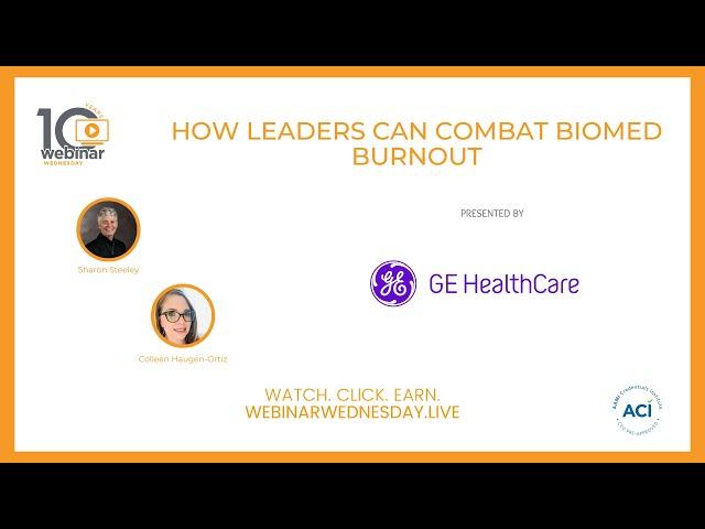 How Leaders Can Combat Biomed Burnout