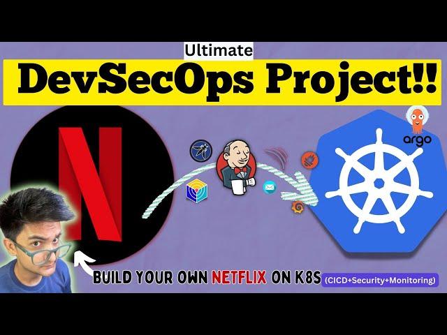 DevSecOps Pipeline Project: Deploy Netflix Clone on Kubernetes