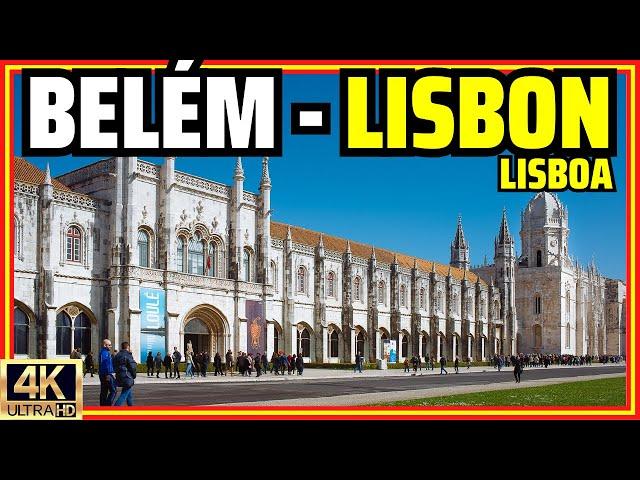 Belém, Lisbon The Home of Portugal's Greatest Monuments! Walking Tour [4K]