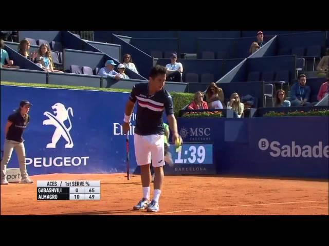 Ball Boy Nicolas Almagro vs Teymuraz Gabashvili Remix