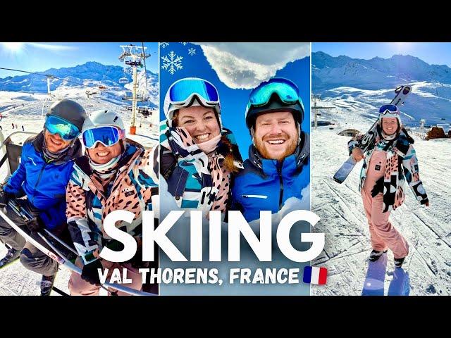 SKIING VLOG! ️ driving to the Alps, zip-lining, toboggan run & Christmas ️ Val Thorens France 