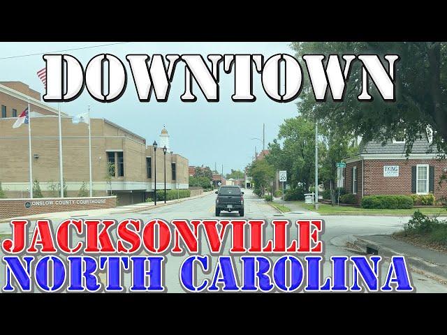 Jacksonville - North Carolina - 4K Downtown Drive