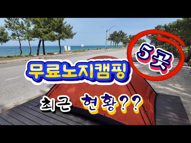 무료노지 6곳 현장리뷰 l 무료차박지 l 유료전환 야영장 l 해파랑길41코스ㅣ양양캠핑장 ㅣ지경국민여가캠핑장