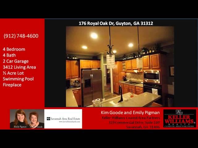 4 Bedroom home for sale near South Effingham High School Guyton GA