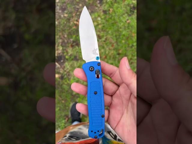 Feeling blue ? How about this bench made #edc  #knives #outdoors #benchmade