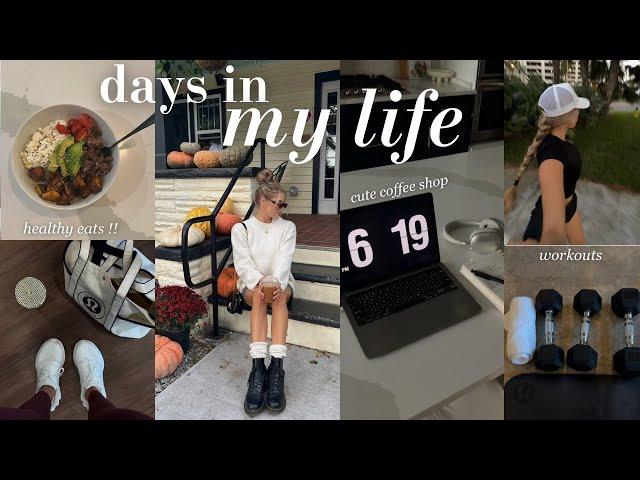 days in my life! (workouts & feeling motivated, time with friends,  & pickleball)