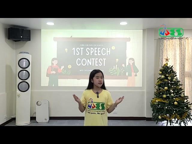 2023-24 JJES 1st SPEECH CONTEST - 배현서 Jenny