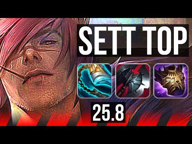 SETT vs DARIUS (TOP) | EUW Diamond | 25.8
