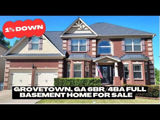 Spacious Grovetown, Georgia Homes for Sale with Full Basements - Your Dream Home Awaits!