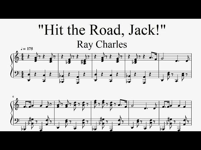 "Hit the Road, Jack!" - Ray Charles (Piano Cover)