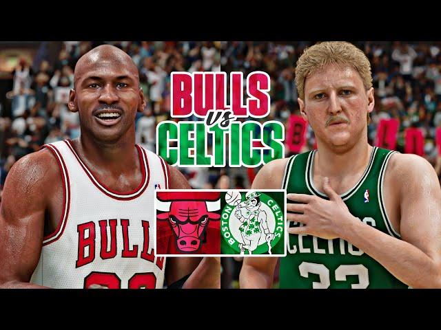 NBA 2K25: 1996 BULLS vs 1986 CELTICS | PS5 PRO GAMEPLAY [4K UHD]