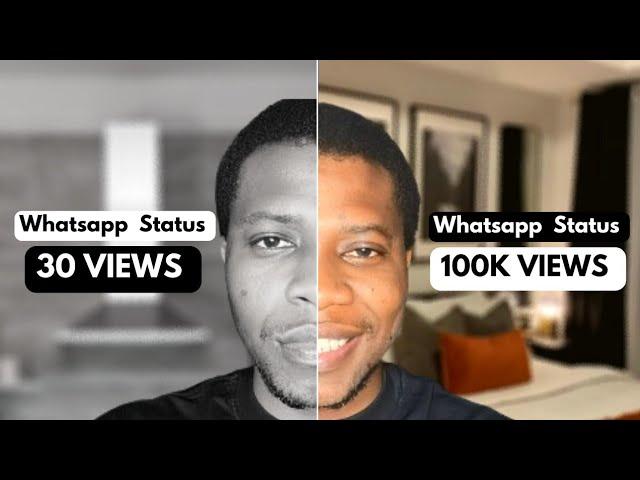 How to get 100,000 WhatsApp STATUS VIEWS | 100% working method