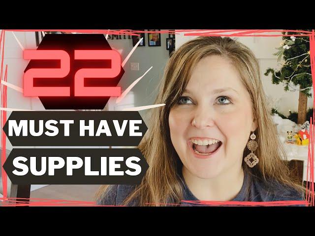 HOMESCHOOL MUST HAVE SUPPLIES 2022\\Make Homeschooling MORE EFFICIENT w\ my ALL-TIME favorite tools!