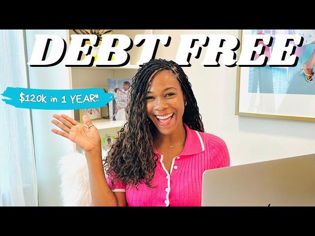How I Paid Off $120K in Debt in 1 Year! | Here's how I did it!