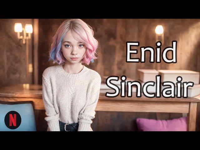  4k AI Art  Enid Sinclair - OST Wednesday Netflix   /  AI LookBook