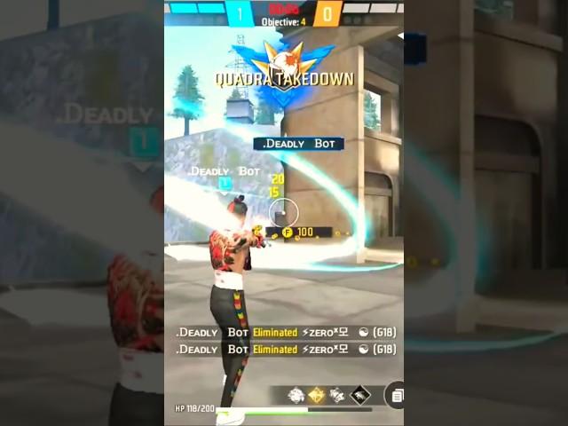 Afzal Ahmad ff 1vs4 Handcam️2FingerFast#4flaggamer〽️ Glowall Custom ️Hud#zerox #viral #shorts #ff