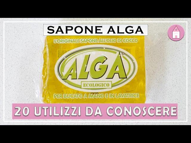 ALGA SOAP: 20 USES FOR CLEANING THE HOUSE AND NOT ONLY | ECOLOGICAL CLEANING