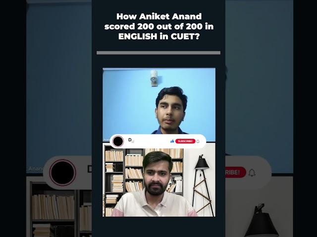 How to study English like Topper's for CUET(200/200)?#cuet2023#cuet